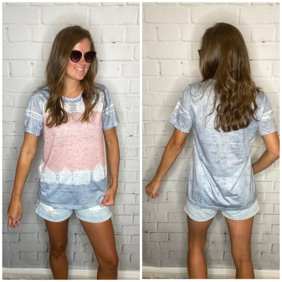 Tops - Grey Tie Dye